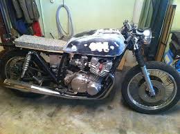 Suzuki Gs750 Brat Tracker Cafe Something Garage Build Suzuki Cafe Racer Brat