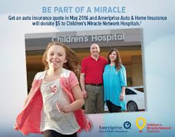 Protective life insurance company makes it easy for costco members to apply for reliable term life insurance through our simplified and streamlined online get your free life insurance quote from protective life today! Costo Be Part Of A Miracle With Ameriprise Auto Home Insurance Children S Miracle Network Hospitals Milled