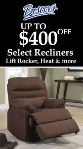 Boscovs Is Offering Uptp 400 Discount Onselect Recliners Lift Rocker Heat More Snap Up Now And Avail This Deal For More Boscovs Co Boscovs Coupons Coding