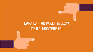 Trik pertama adalah dengan dial *363*. Cara Daftar Paket Yellow 1gb Rp 1000 Indosat Terbaru Blogger Koplo