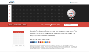 Let S Play Bingo Free Online Bingo Caller In 2020 Bingo Bingo Caller Lets Play