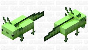 Maybe you would like to learn more about one of these? Green Axolotl Minecraft Mob Skin