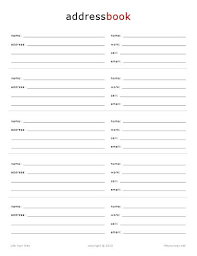 Address Book Life Your Way Address Book Template Book Template Wedding Reception On A Budget