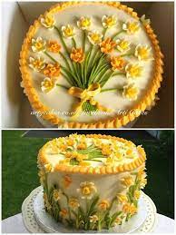 Flowers Cake Decorating Cake Daffodil Cake