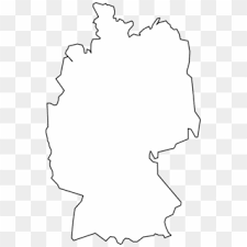 It is a very clean transparent background image and its resolution is 900x900 , please mark the image source when quoting it. Blank Vector Map Of Germany Germany Map Vector Png Clipart 2472413 Pikpng
