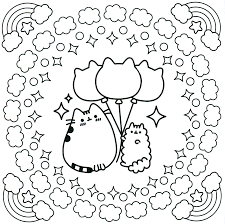 She is a real idler, loving to sleep and eat. Pusheen Coloring Pages Best Coloring Pages For Kids