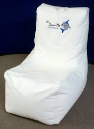 Ocean Tamer Wedge Marine Bean Bag With A Customers Boat Name And Logo Www Ocean Tamer Com Marine Bean Bag Boat Names