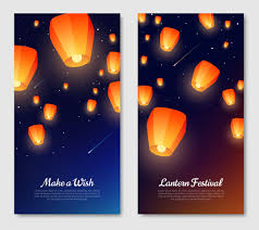 He made the card float in the air, without touching it at all. Vertical Banners With Orange Paper Lanterns Floating At Night In Starry Sky Vector Illustration Traditional Greeting Cards Design For Chinese New Year Or Mid Autumn Festival Tasmeemme Com