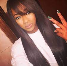 Long layered haircut with side bangs straight medium hairstyles with side bangs This Makes Me Want To Get My Hair Done Hair Styles Straight Hairstyles Weave Hairstyles