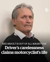 A moment of carelessness pulling out of a driveway tragically ended the  life of a man out enjoying a Sunday afternoon motorbike ride with his  brother.