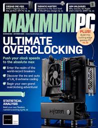 The next step is your cam program. Maximum Pc Magazine Issue 10 2020