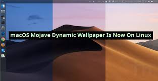 Get Macos Mojave Dynamic Wallpaper On Linux Technastic You can now download the new macos mojave wallpapers for your mac, pc, phone or tablet.