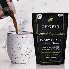What Is Choffy? Roasted Cacao, Brewed Like Coffee | Choffy