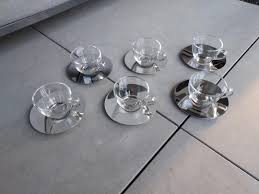 Bodum black & white espresso demitasse set of 6 cups w/ saucers paula. Bodum Espresso Cups With Saucers Set Of 6 Furniture Home Living Kitchenware Tableware Coffee Tea Tableware On Carousell