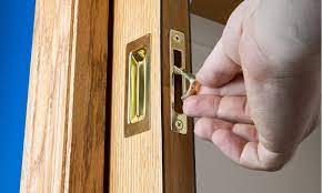 Lwzh 6.3 sliding barn door mortise latch lock invisible recessed handle latch with 3 keys interior wood pocket door lock furniture hardware (silver) 3.8 out of 5 stars. 10 Best Pocket Door Hardware Of 2021 Reviews Buyer Guides