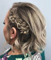At the start of one section (usually closest to your hairline) divide hair into three strands and complete a few stitches of a. 33 Cutest Braids For Short Hair