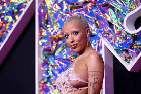 Doja Cat Just Freed the Nipple While Swathed in Cobwebs at the 2023 MTV VMAs