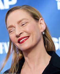 The star is facing accusations of plastic surgery after arriving at the premiere of the slap. What Has Uma Thurman Done To Her Face Daily Mail Online