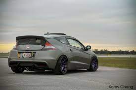 honda crz xex rear wing and mulsanne grill garnish チューニングカー アキュラ ホンダ