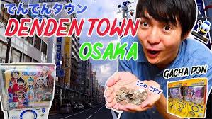 Osaka, Japan May 2016. Namco arcade Namba Parks