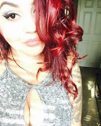 Splat Dye In Crimson Obsession Ruby Red Hair Gorgeous Hair Hair Color