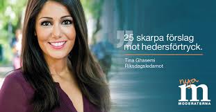 HEDERSFÖRTRYCK HAR INGEN PLATS I SVERIGE Idag presenterar Moderaterna en ny  rapport mot hedersförtryck. Arbetet har letts av riksdagsledamoten Tina  Ghasemi. Några av de 25 skarpa förslagen: 1️⃣ Nyanlända måste tidigt  utbildas