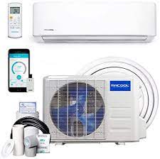 Energy star rated, the 3 rd generation mrcool diy 18,000 btu mini split ac heat pump with smart controller is the perfect choice for the do it yourself homeowner. Amazon Com Mrcool Diy 18k Btu 20 Seer Ductless Heat Pump Split System 3rd Generation Energy Star 240v With Line Set Cover Ir Wifi Thermostat Home Kitchen