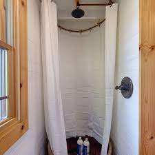 Half bath (or powder room) containing. 33 Small Shower Ideas For Tiny Homes And Tiny Bathrooms