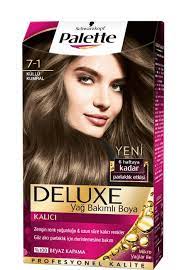 Schwarzkopf Palette Deluxe Sac Boyasi 7 1 Kullu Kumral Kumral Saclar Sac Boyasi Sac