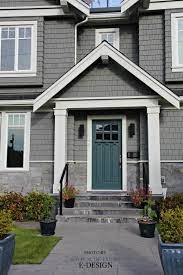 Maybe you would like to learn more about one of these? Adding Curb Appeal 7 Fabulous Teal And Navy Blue Front Door Colours I Like To Keep Cl Exterior Door Colors Gray House Exterior Exterior Paint Colors For House