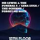 Mr. Lewis & The Funeral 5 w/ Lena Luca, The Schisms, Forget Me Nots