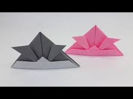 Origami 3d ini asli 1000% semuanya buatanku origami ini ukurannya sedang tingginya sekitar 15cm berbentuk saya melihat cara pembuatan origami ini di youtube. Cara Membuat Origami Topi Kabuto Youtube Origami Cara Tutorial