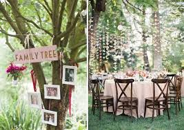 Ideen Fur Gartenhochzeiten Baume Dekorieren Dekoration Hochzeit Hochzeit Tischlaufer Gartenhochzeit