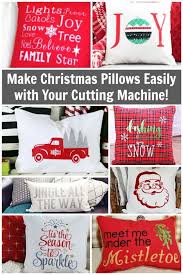 Download Cricut Christmas Pillow Projects Ideas For The Holidays Christmas Pillows Diy Christmas Pillow Christmas Pillows PSD Mockup Templates