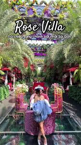 Trà chiều chanh sả tại Rose Villa