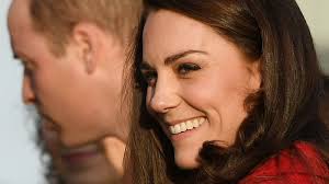 Lady in red: Kate Middleton is elegant in scarlet peplum suit at London  school visit with Prince William