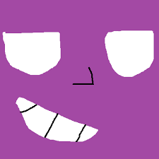 Meme roblox id codes are the set of codes that can be used to play the meme sounds. Free Purple Guy Roblox Face By Codycoimc102 On Deviantart