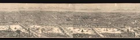 London Illustrated New Panorama View of London and the River Thames].: Geographicus Rare Antique Maps