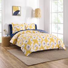 See all condition definitions ： type: Gap Home 70 S Floral Reversible Organic Cotton Blend Comforter Set Twin Yellow 2 Pieces Walmart Com Walmart Com