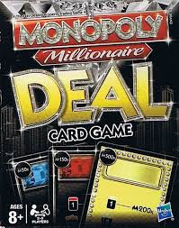 Many books give advice on how to win the game. Monopoly Millionaire Deal Card Game Board Game Boardgamegeek