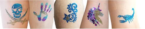 Have fun creating your own shimmering designs, as glitter tattoos are skin safe, very easy to apply and are great for all occasions. Glitter Tattoo Glue The Ultimate Guide To The Perfect Body Adhesives Jest Paint Face Paint Store