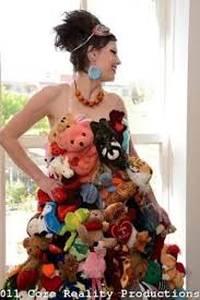Rough Ruffles Dresses Designed As A Work Of Art Bear Costume Weird Fashion Animal Fashion