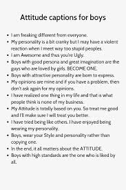 Bio For Instagram For Boy Attitude Copy And Paste Attitude Captions For Boys Attitude Caption For Instagram Instagram Quotes Instagram Quotes Captions