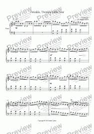 Looking for a more challenging version of twinkle twinkle? Twinkle Twinkle Little Star Piano Solo Download Sheet Music Pdf
