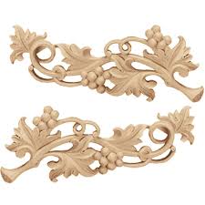 Grapevine Wood Scroll Wood Scrolls And Wood Carvings Wood Appliques Millwork Ekena Millwork
