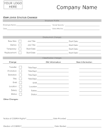 Employee Status Change Form 3 Classroom Newsletter Template Word Template School Newsletter Template