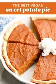 Vegan Sweet Potato Pie In 2020 Sweet Potato Pie Vegan Sweet Potato Pie Vegan Sweet Potato