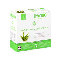 Suplemento Alimenticio Probioticos Y Prebioticos 63g Life180 Caja 21 Sobres