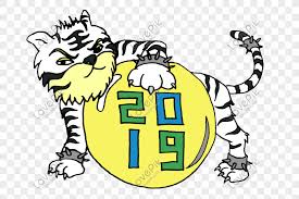 Libro interesante para acercarte a la cultura india y sus peculiaridades desde un punto de vista interno y moderno. 2019 Ano Nuevo Blanco Tigre Blanco Pintado A Mano Imagenes De Graficos Png Gratis Lovepik