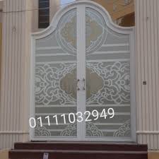 بوابه حديد مع ديكور ليزر Cabinetry Diy Decor Home Decor